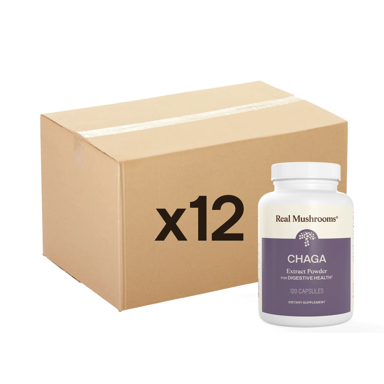 Chaga Capsules - 12 Units