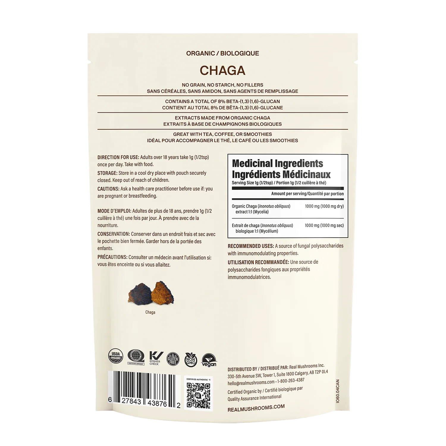 Organic Chaga Extract Powder - Image 15