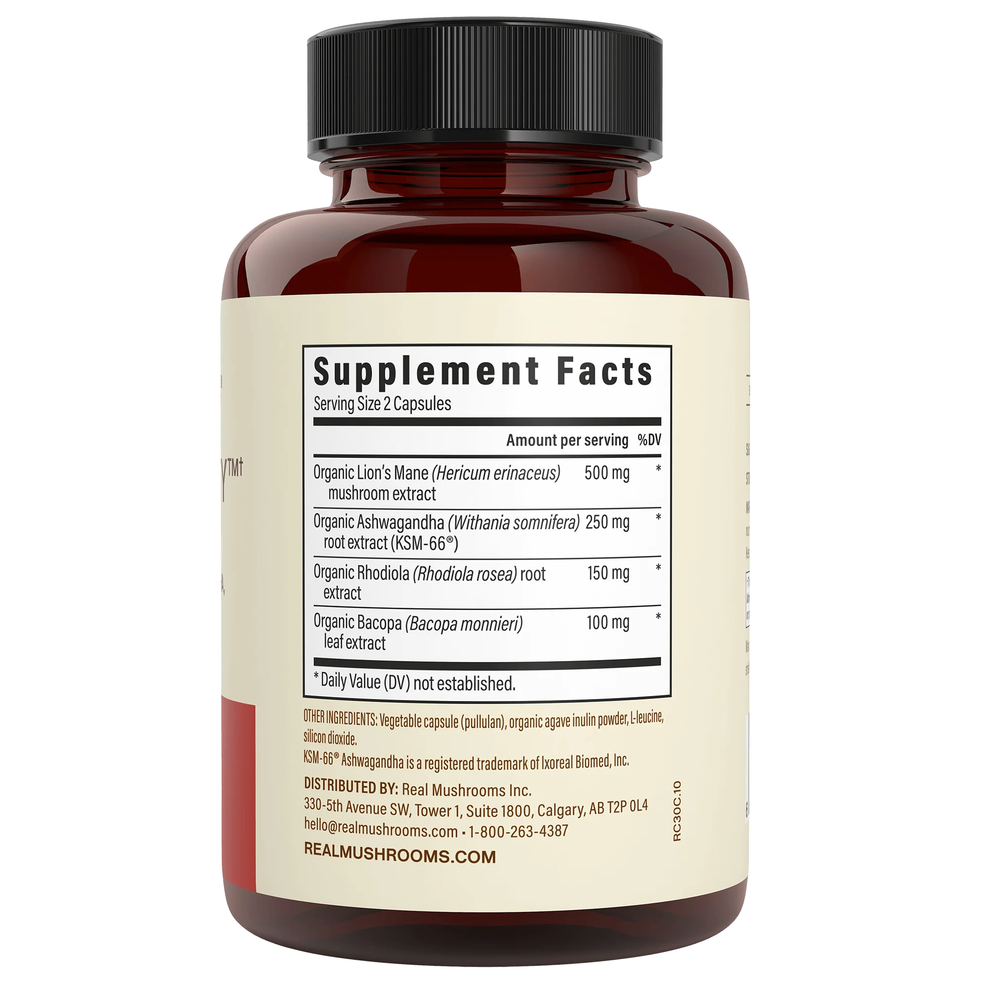 RealClarity - Lion's Mane, Ashwagandha, Rhodiola and Bacopa - Image 11