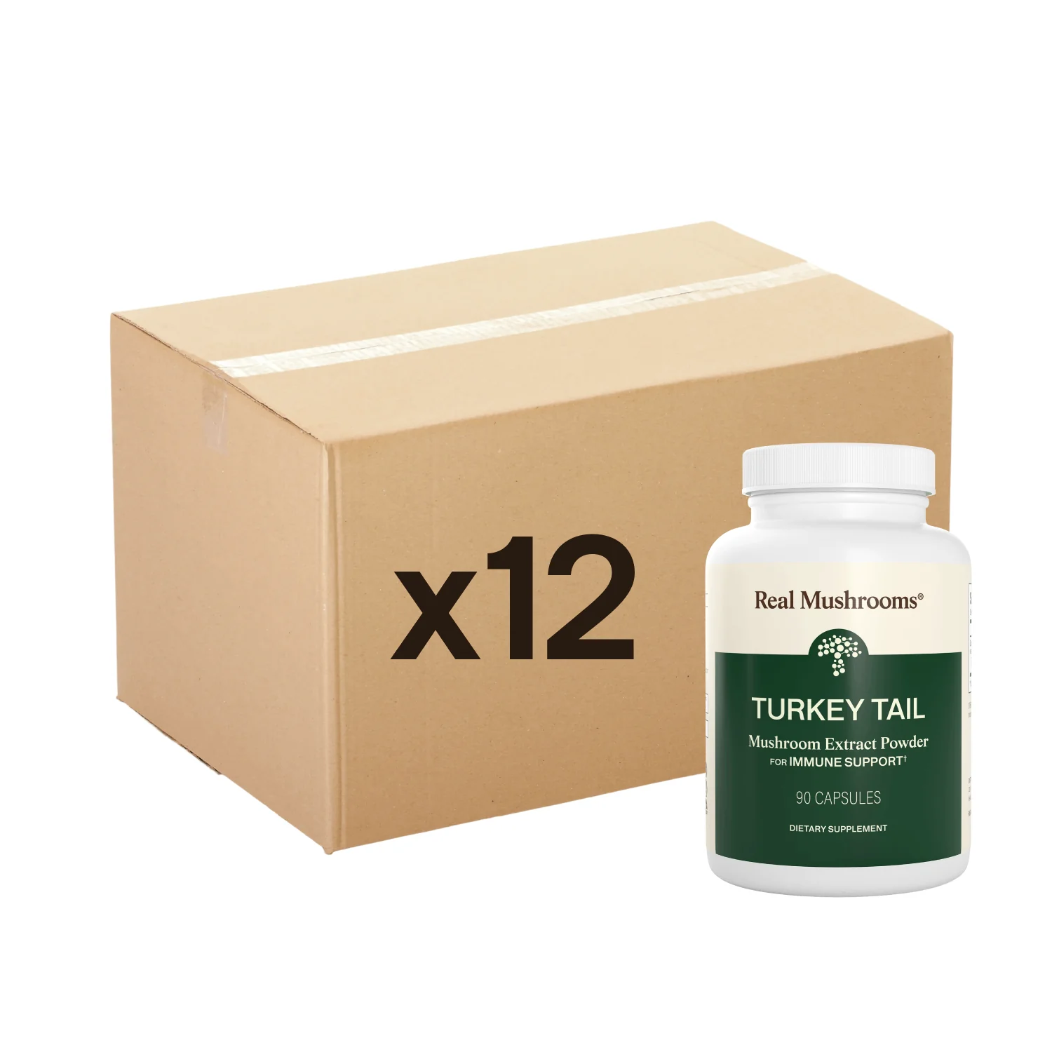 Turkey Tail Capsules - 12 Units